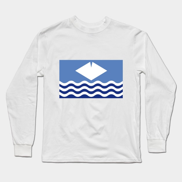 Isle of Wight Long Sleeve T-Shirt by Wickedcartoons